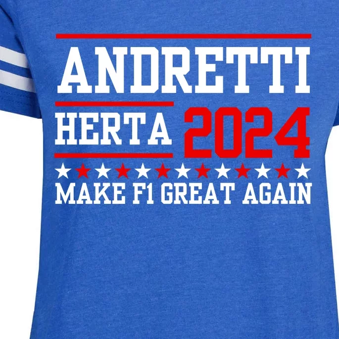 Andretti Herta 2024 Funny Indy Racing Enza Ladies Jersey Football T-Shirt