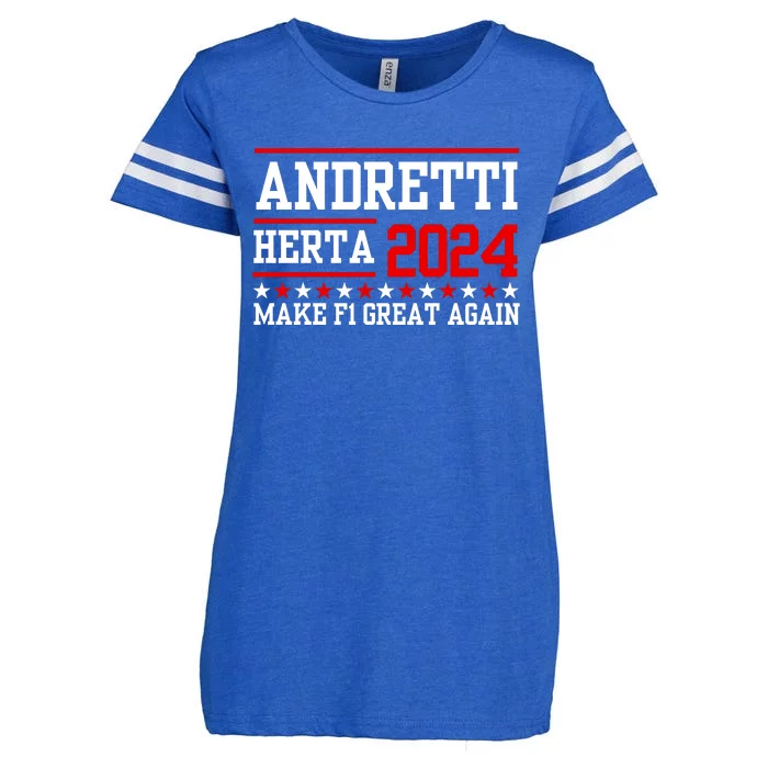 Andretti Herta 2024 Funny Indy Racing Enza Ladies Jersey Football T-Shirt