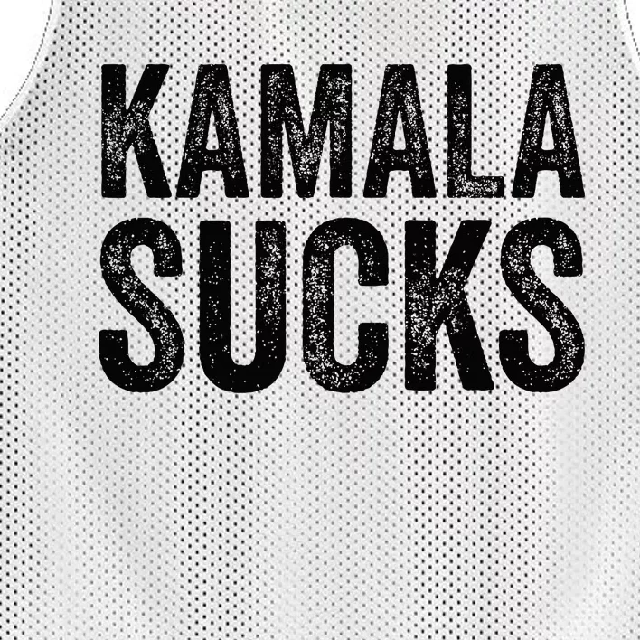 Anti Harris 2024 Kamala Sucks Mesh Reversible Basketball Jersey Tank