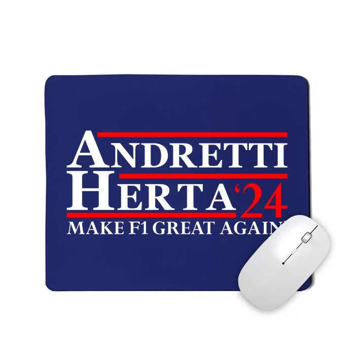 Andretti Herta 2024 Funny Indy Racing Mousepad