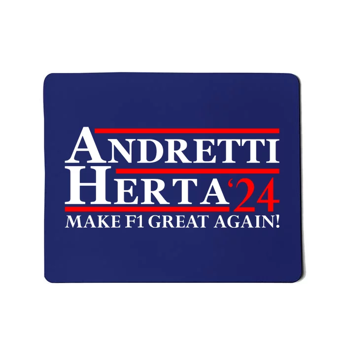 Andretti Herta 2024 Funny Indy Racing Mousepad