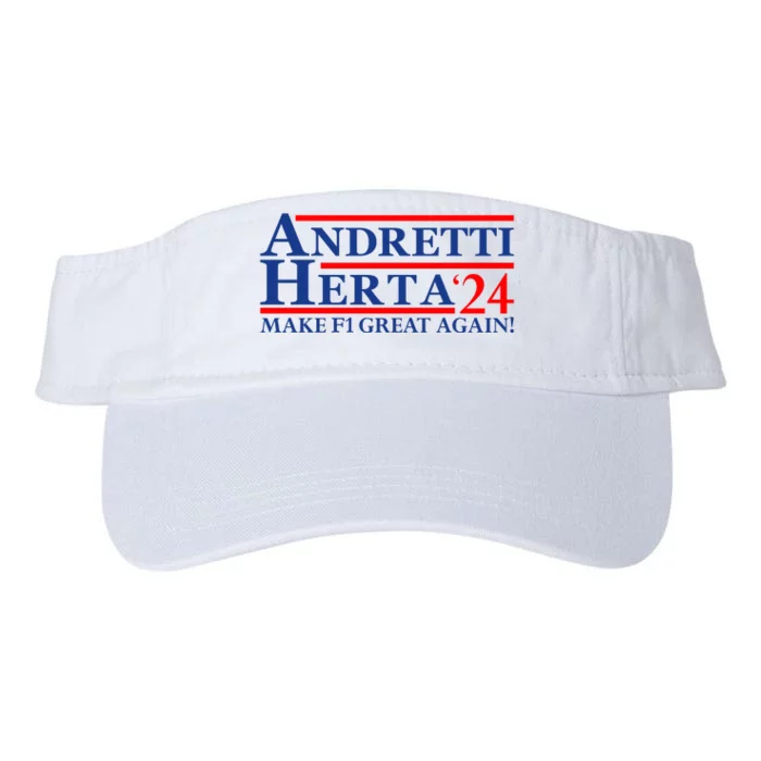 Andretti Herta 2024 Funny Indy Racing Valucap Bio-Washed Visor