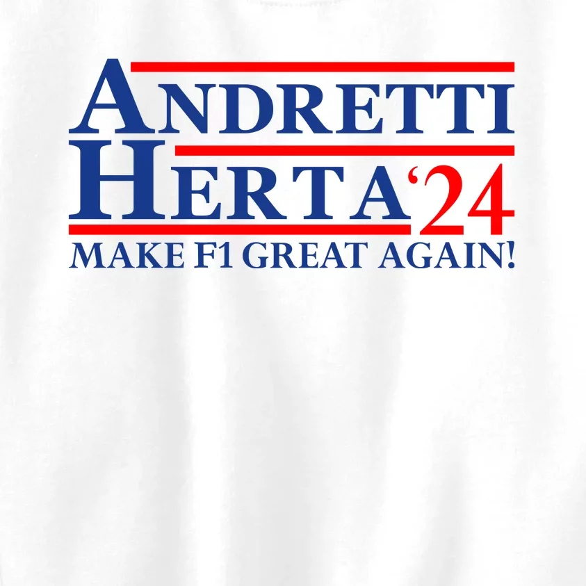 Andretti Herta 2024 Funny Indy Racing Kids Sweatshirt