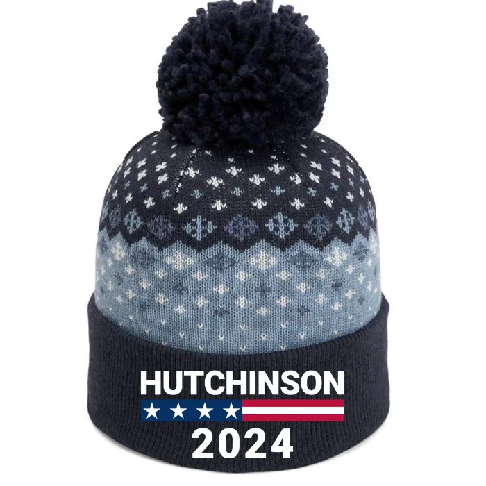 Asa Hutchinson 2024 Hutchinson For Presidential Election The Baniff Cuffed Pom Beanie