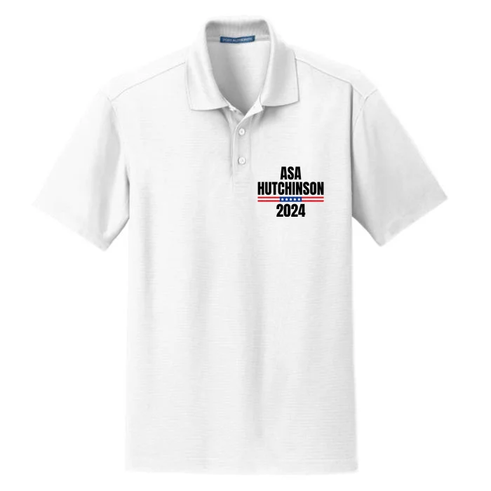 Asa Hutchinson 2024 For President Dry Zone Grid Performance Polo