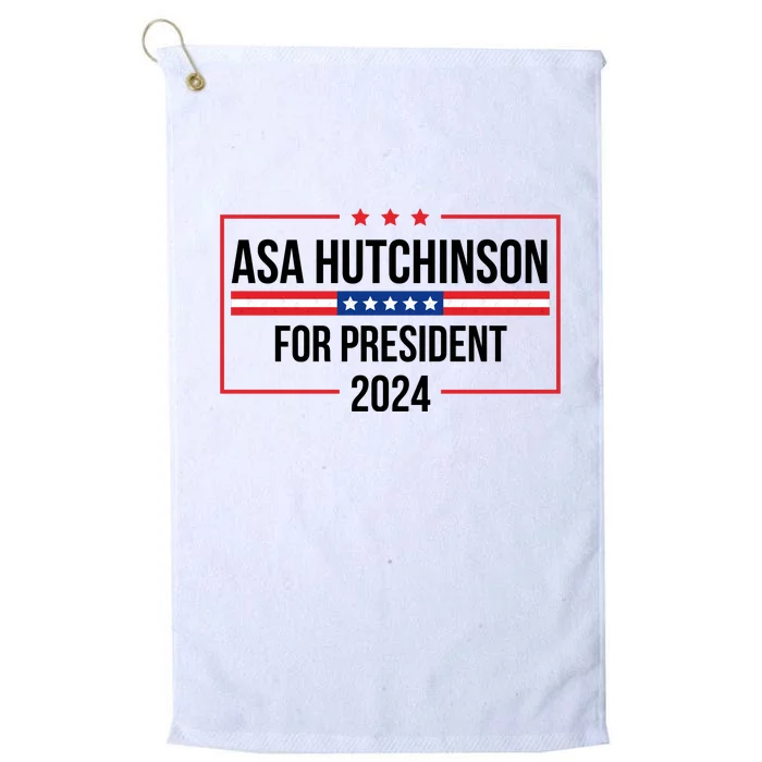 Asa Hutchinson 2024 For President Platinum Collection Golf Towel