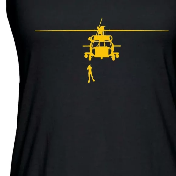 Awesome H 60 Helicopter Search And Rescue SAR Ladies Essential Flowy Tank