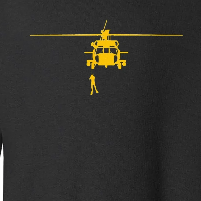 Awesome H 60 Helicopter Search And Rescue SAR Toddler Sweatshirt