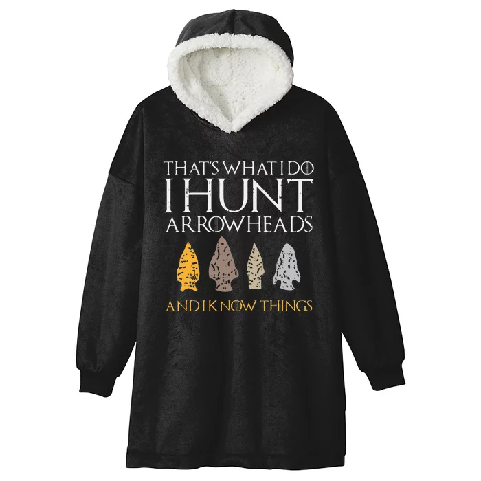 Arrowhead Hunting Arrowhead Arrowhead Hunter Hooded Wearable Blanket