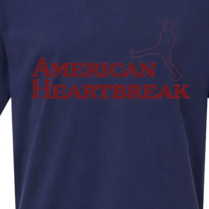 american heartbreak Sueded Cloud Jersey T-Shirt