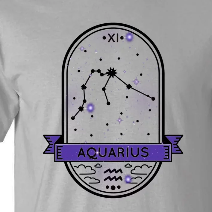 Aquarius Horoscope Astrology Gift Tall T-Shirt