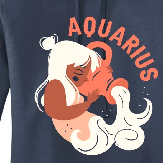 Aquarius Horoscope Astrology Water Bearer Meaningful Gift Women's Pullover Hoodie