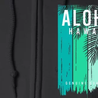 Aloha Hawaii Full Zip Hoodie