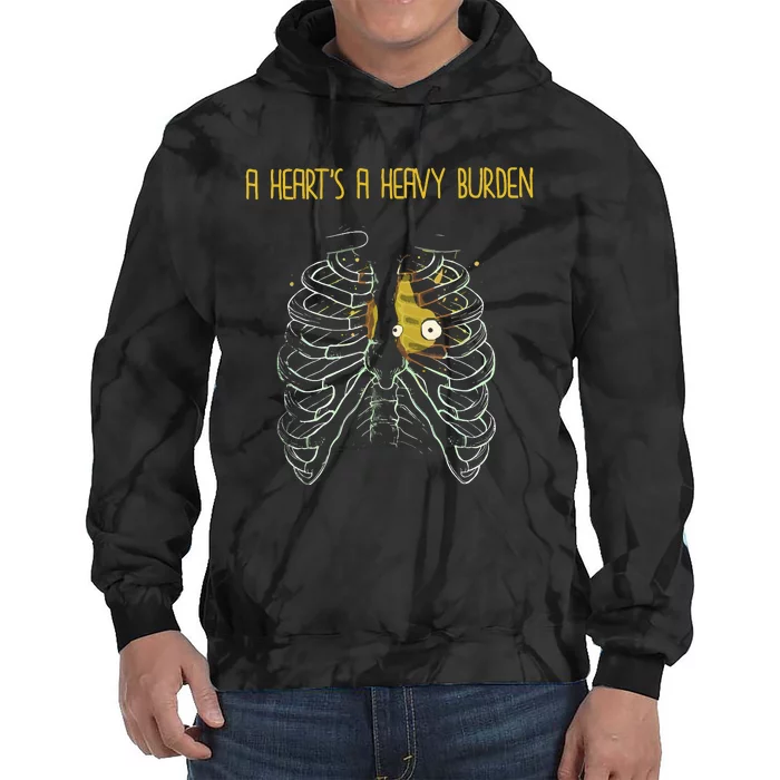 A HeartS A Heavy Burden Howls Castle Tie Dye Hoodie