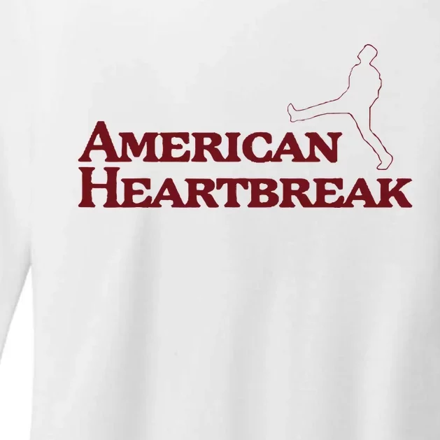 American Heartbreak Womens CVC Long Sleeve Shirt