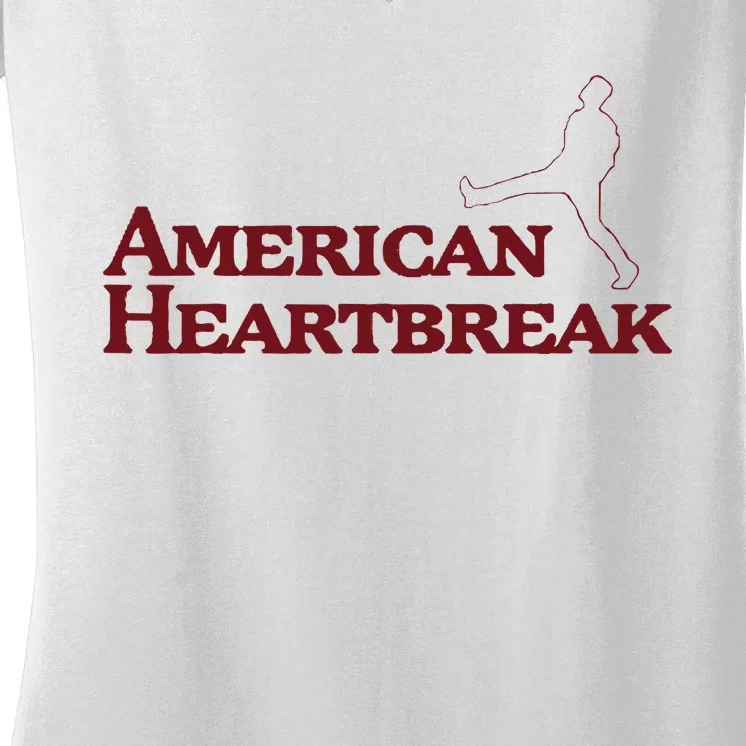 American Heartbreak Women's V-Neck T-Shirt