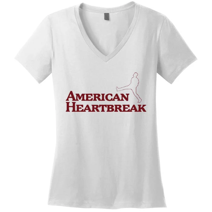 American Heartbreak Women's V-Neck T-Shirt