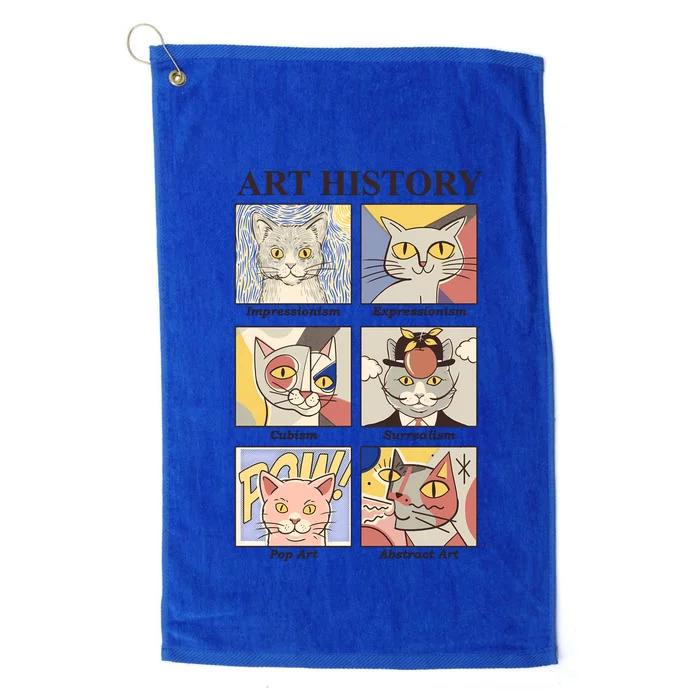 Art History Platinum Collection Golf Towel