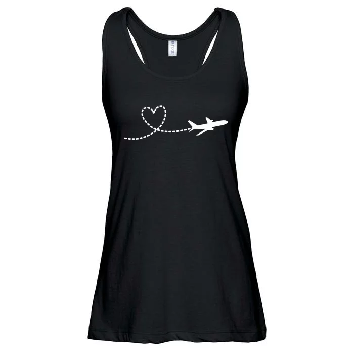 Airplane Hear Ladies Essential Flowy Tank