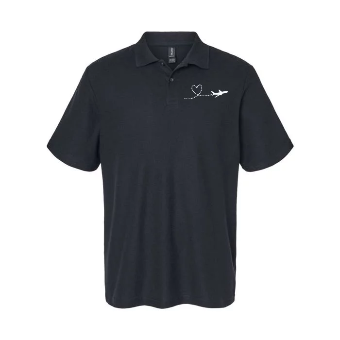 Airplane Hear Softstyle Adult Sport Polo