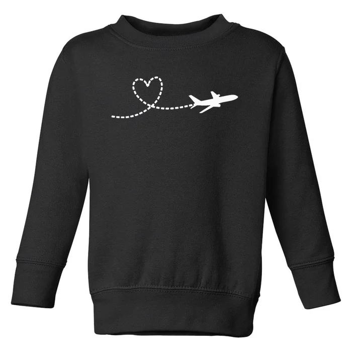 Airplane Hear Toddler Sweatshirt