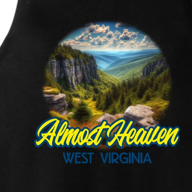 Almost Heaven Ladies Tri-Blend Wicking Tank