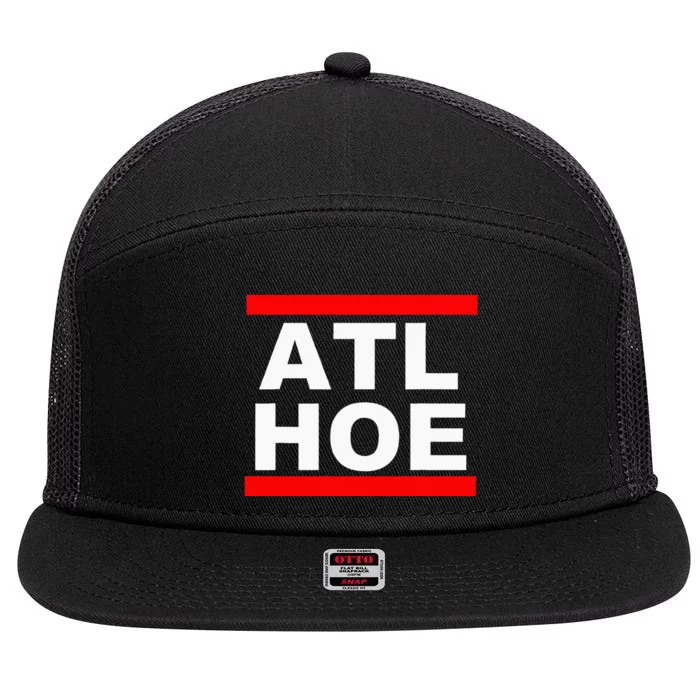 Atl Hoe 7 Panel Mesh Trucker Snapback Hat