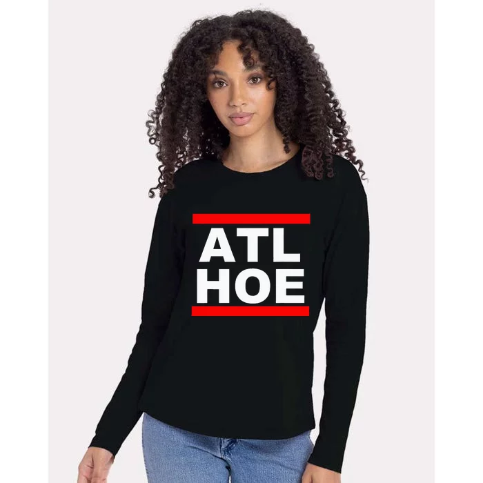 Atl Hoe Womens Cotton Relaxed Long Sleeve T-Shirt