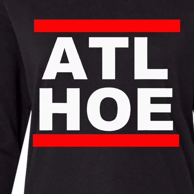 Atl Hoe Womens Cotton Relaxed Long Sleeve T-Shirt