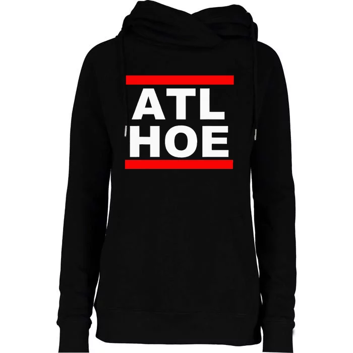 Atl Hoe Womens Funnel Neck Pullover Hood