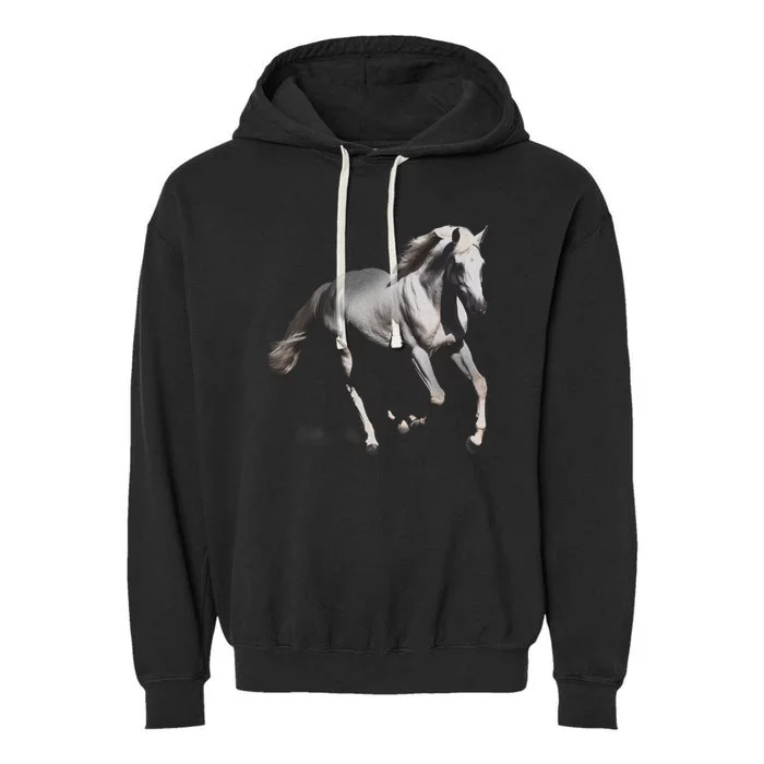 Arabian Horse Garment-Dyed Fleece Hoodie