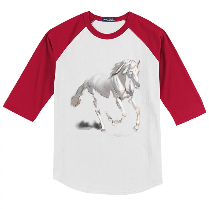 Arabian Horse Kids Colorblock Raglan Jersey