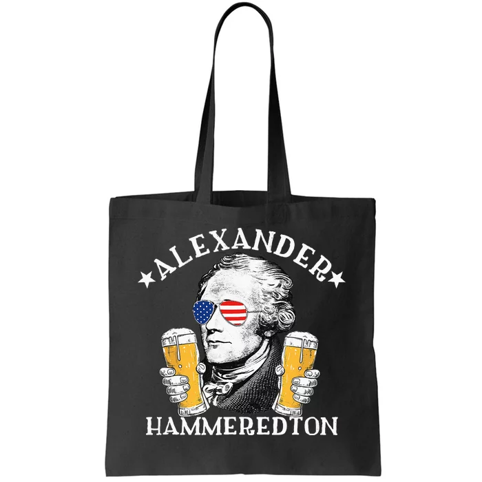 Alexander Hammeredton Alexander Hamilton Beer Drinking Party Tote Bag