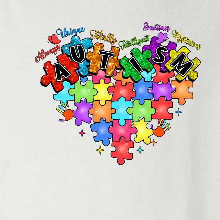 Autism Heart Autism Awareness Month Advocate Toddler Long Sleeve Shirt