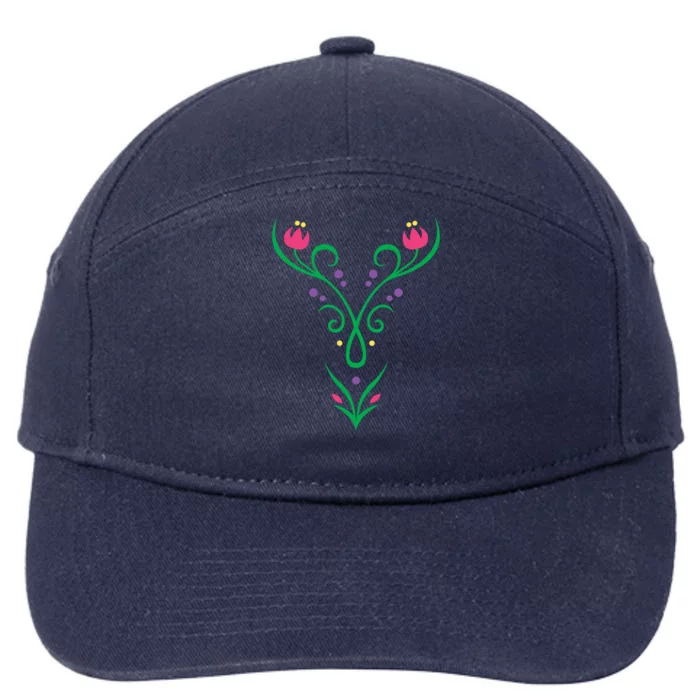 Adventurous Heroine 7-Panel Snapback Hat