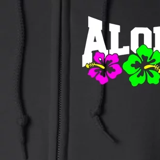 Aloha Hawaii Full Zip Hoodie