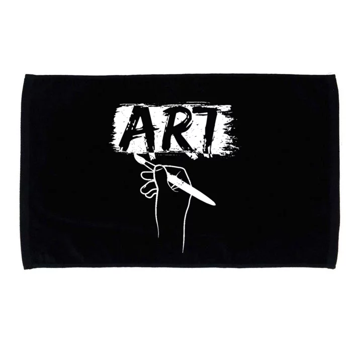 Art Handart Artist Painting Awesome Funny Gift Microfiber Hand Towel