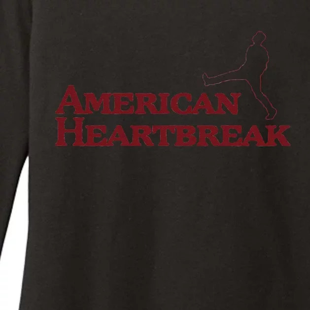 American Heartbreak Womens CVC Long Sleeve Shirt