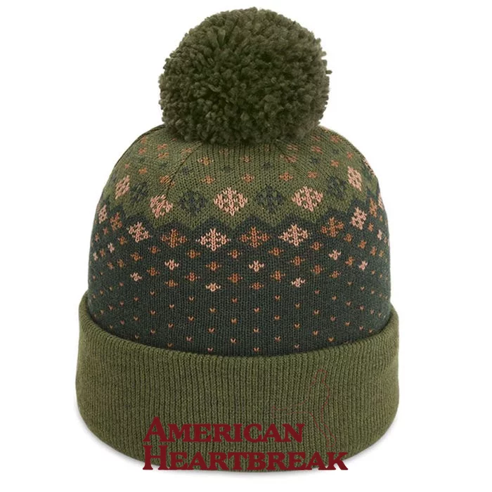 American Heartbreak The Baniff Cuffed Pom Beanie