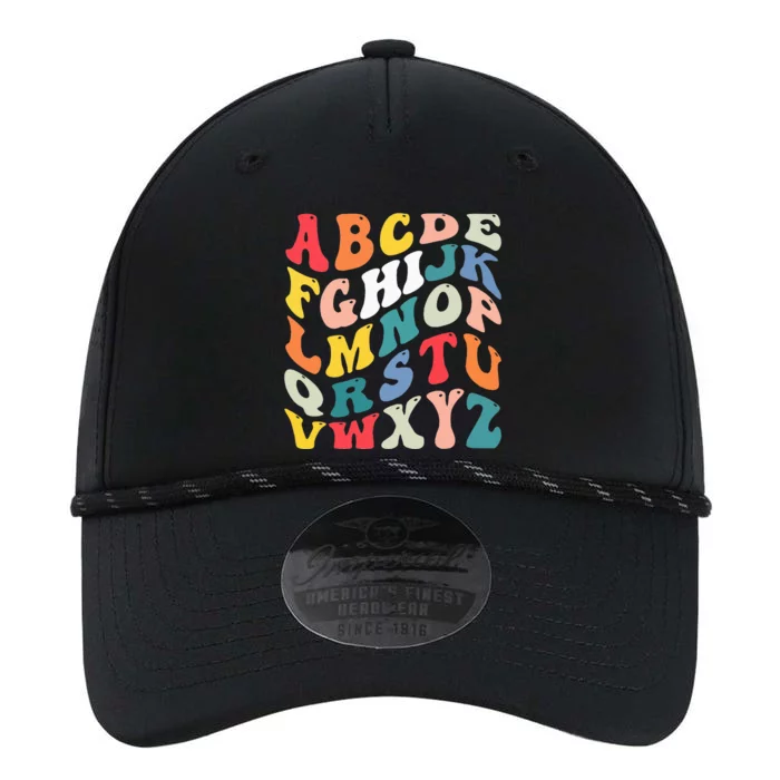 Alphabet Hi Back To School Abc Pre K Kindergarten Teacher Performance The Dyno Cap