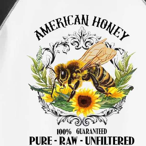 American Honey Bee Funny Beekeeping Gift For Beekeeper Toddler Fine Jersey T-Shirt