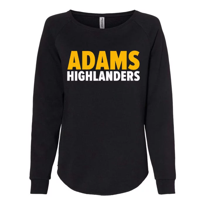 Adams Highlanders Bold Womens California Wash Sweatshirt