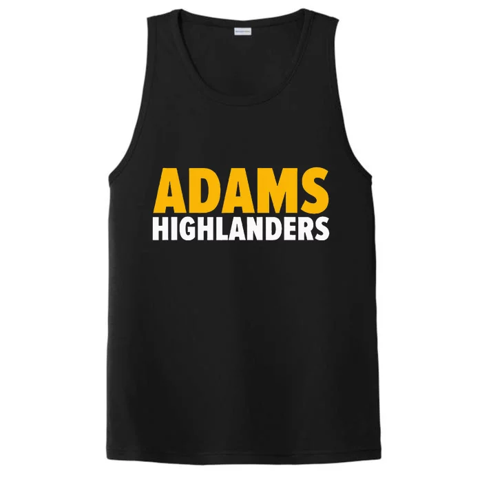 Adams Highlanders Bold Performance Tank