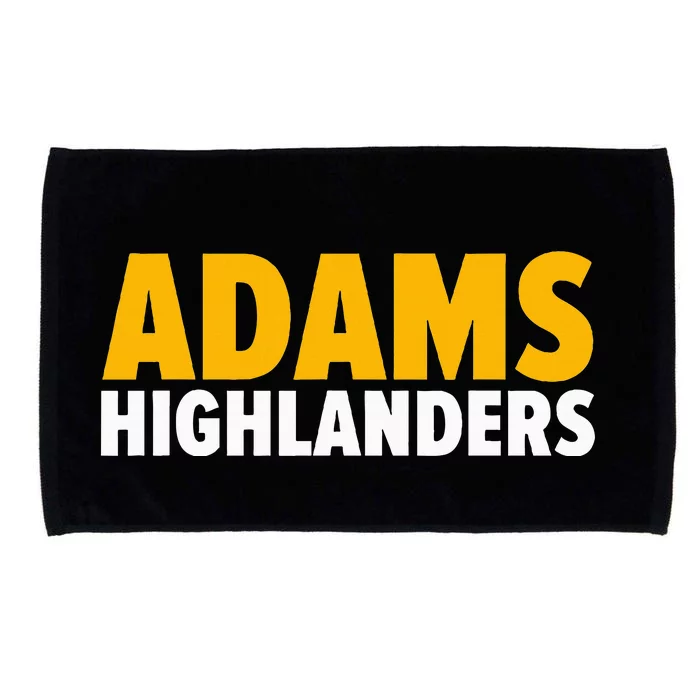 Adams Highlanders Bold Microfiber Hand Towel