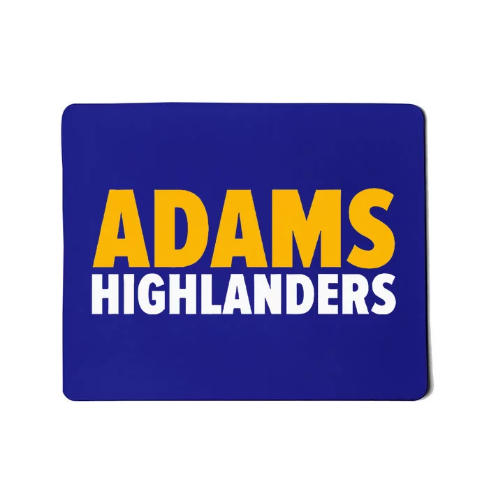 Adams Highlanders Bold Mousepad