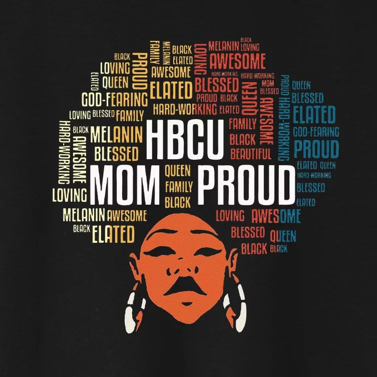 Apparel Historical Black College Women's Crop Top Tee