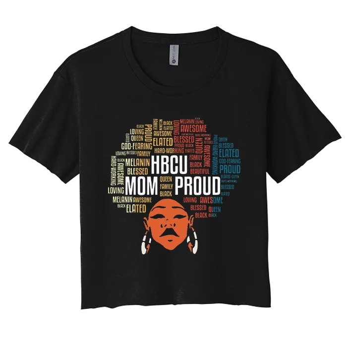 Apparel Historical Black College Women's Crop Top Tee