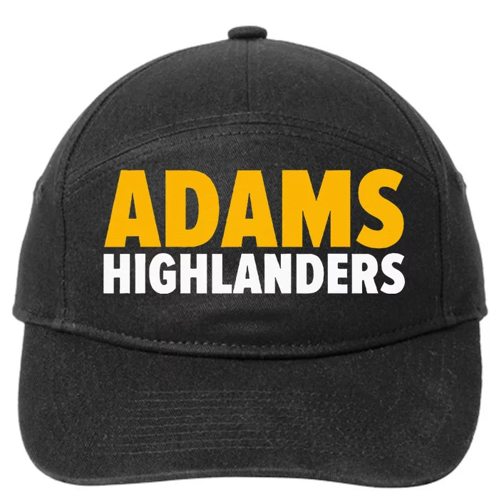 Adams Highlanders Bold 7-Panel Snapback Hat