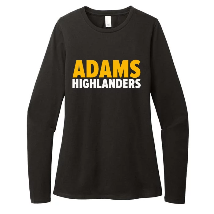 Adams Highlanders Bold Womens CVC Long Sleeve Shirt