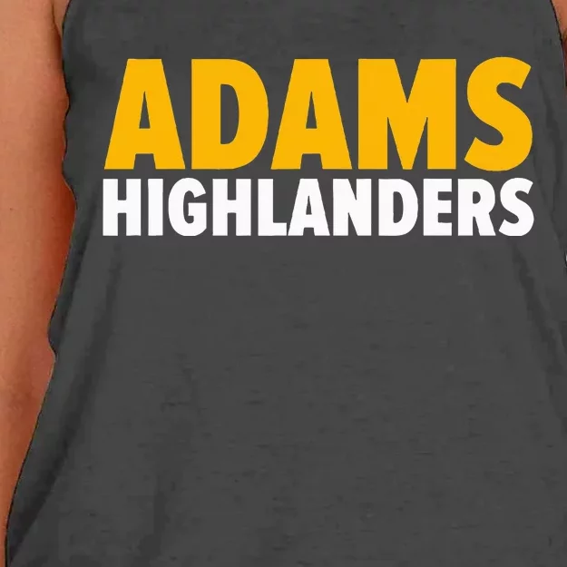 Adams Highlanders Bold Women's Knotted Racerback Tank